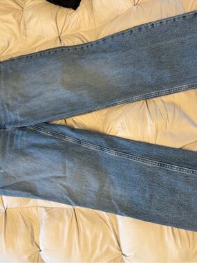 Abercrombie & Fitch Women’s 90’s Straight Ultra High Rise - A-symmetrical